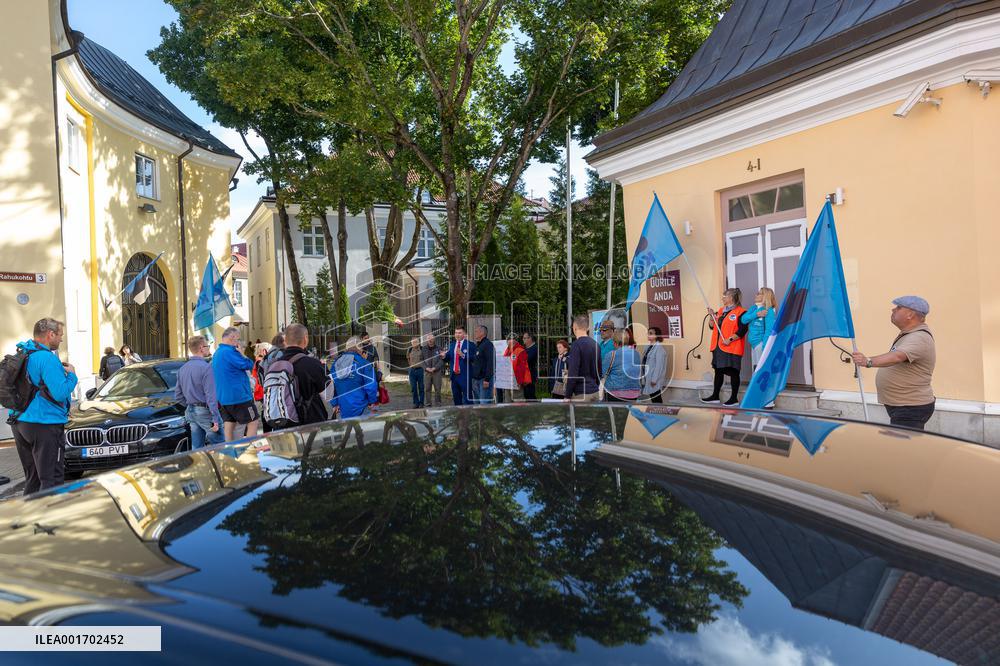 Demonstration against the government