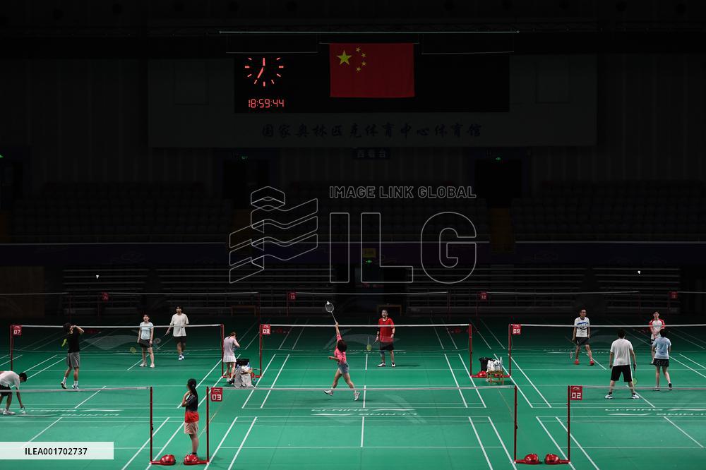 (SP)CHINA-ASIAN GAMES-VENUES-MASS FITNESS (CN)