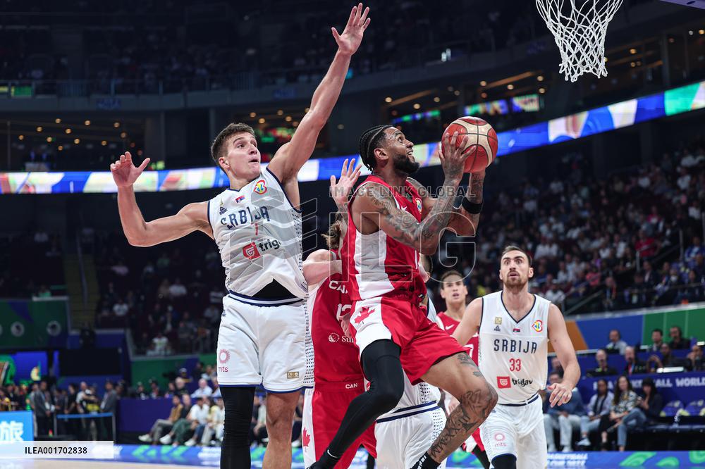 (SP)PHILIPPINES-MANILA-BASKETBALL-FIBA WORLD CUP-SEMIFINAL-SRB VS CAN