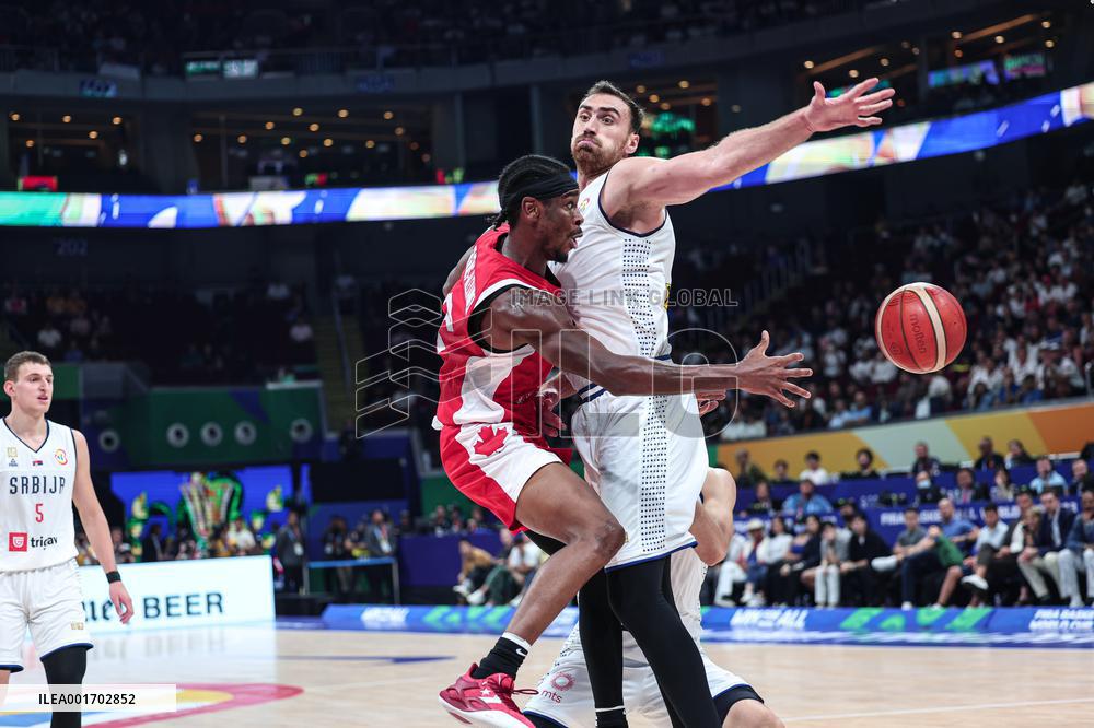 (SP)PHILIPPINES-MANILA-BASKETBALL-FIBA WORLD CUP-SEMIFINAL-SRB VS CAN