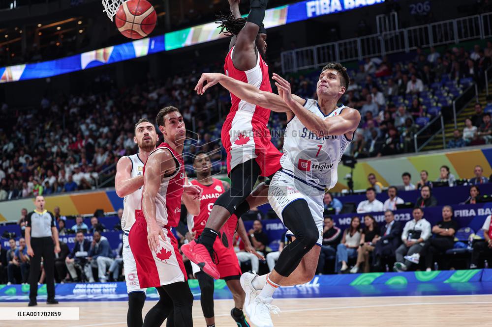 (SP)PHILIPPINES-MANILA-BASKETBALL-FIBA WORLD CUP-SEMIFINAL-SRB VS CAN