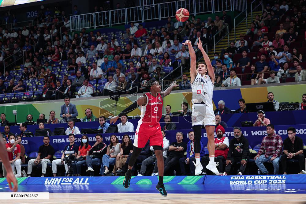 (SP)PHILIPPINES-MANILA-BASKETBALL-FIBA WORLD CUP-SEMIFINAL-SRB VS CAN