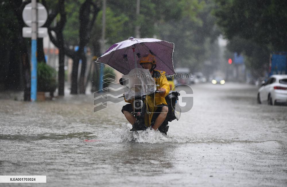 CHINA-GUANGDONG-GUANGZHOU-RAINFALL (CN)