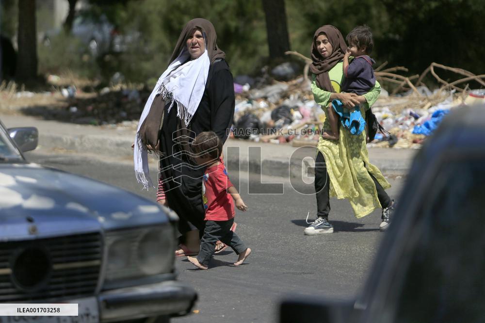 LEBANON-SIDON-REFUGEE CAMP-ARMED CLASHES