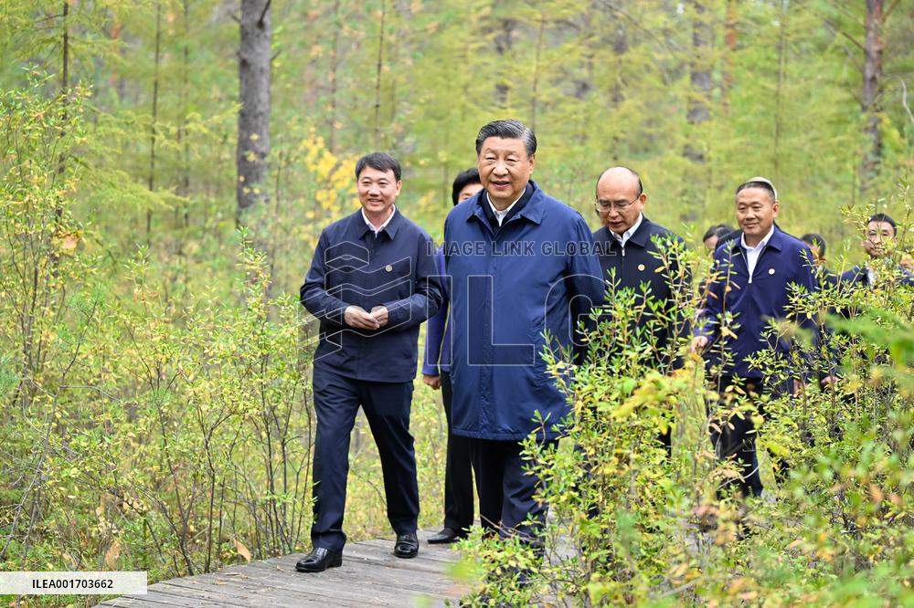 CHINA-HEILONGJIANG-XI JINPING-INSPECTION (CN)
