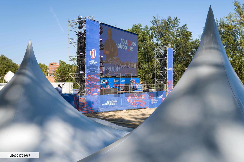 Rugby World Cup - Opening Of The Rugby Village - Toulouse