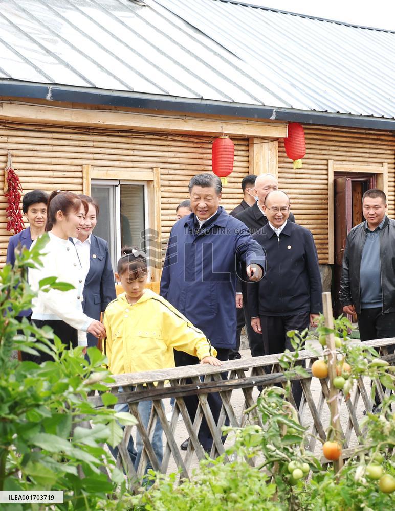 CHINA-HEILONGJIANG-XI JINPING-INSPECTION (CN)