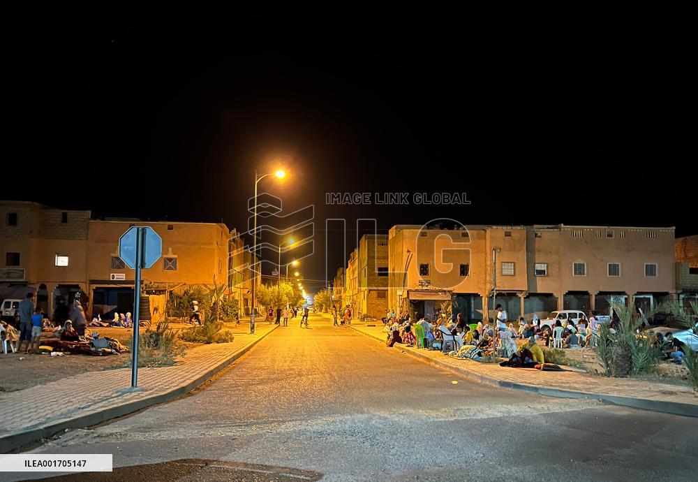 (SPOT NEWS)MOROCCO-OUARZAZATE-EARTHQUAKE