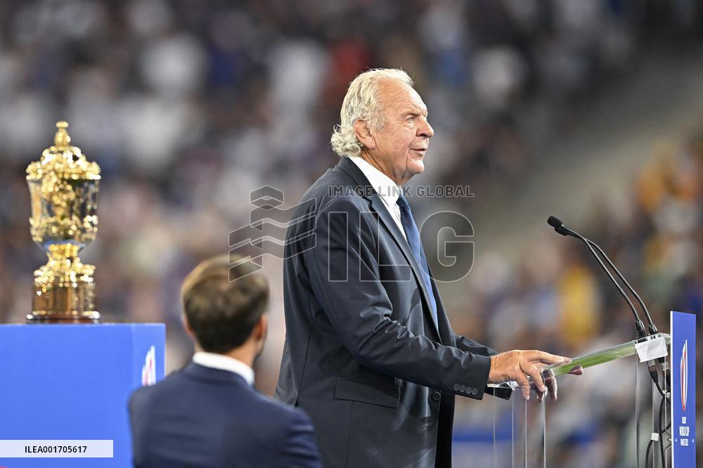 Rugby World Cup - Macron Booed At The Opening Ceremony