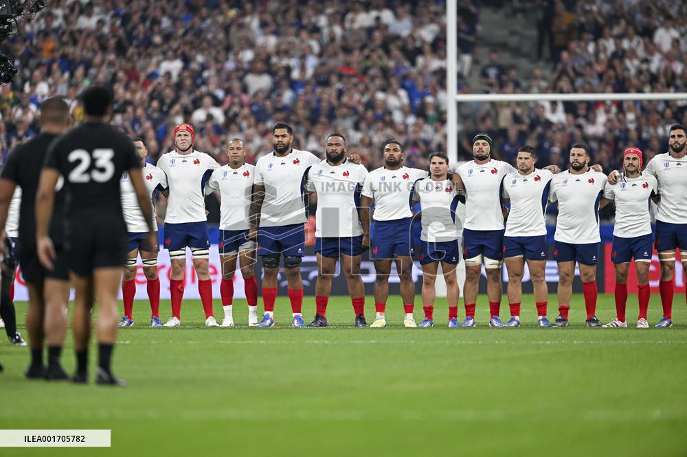 Rugby World Cup - France Defeat New Zealand In Opening Game