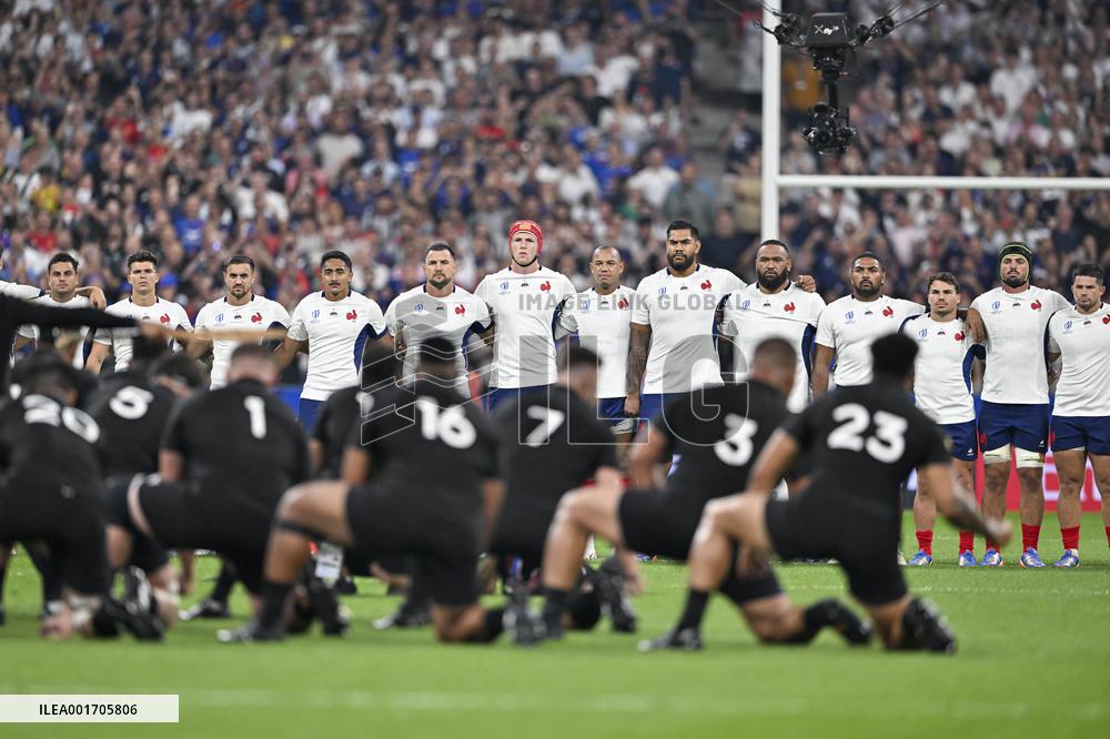 Rugby World Cup - France Defeat New Zealand In Opening Game