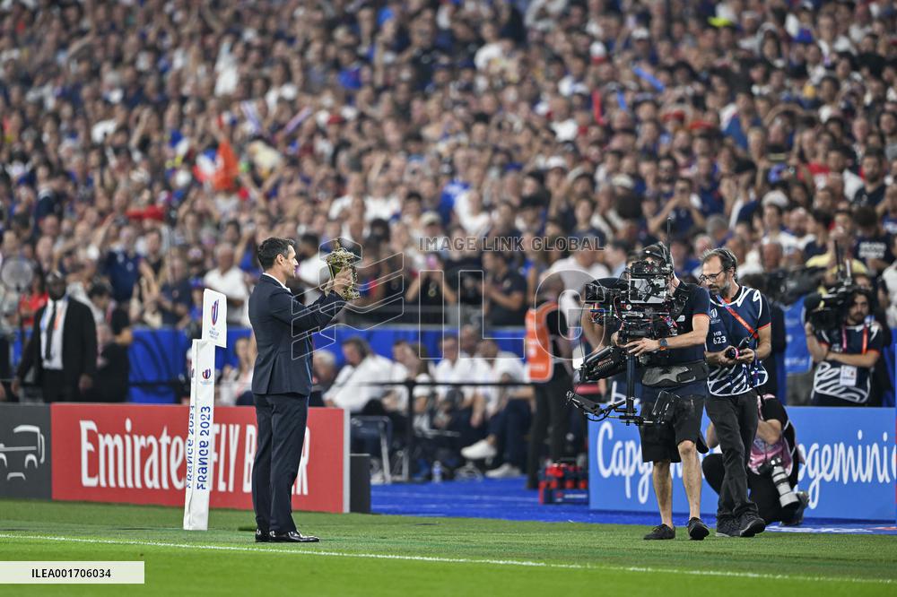 Rugby World Cup - France Defeat New Zealand In Opening Game
