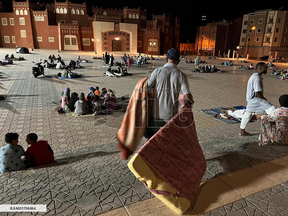 (SPOT NEWS)MOROCCO-OUARZAZATE-EARTHQUAKE