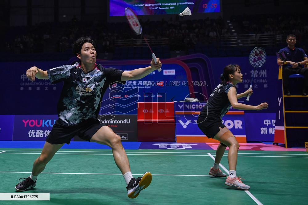 (SP)CHINA-CHANGZHOU-BADMINTON-CHINA OPEN 2023-MIXED DOUBLES (CN)