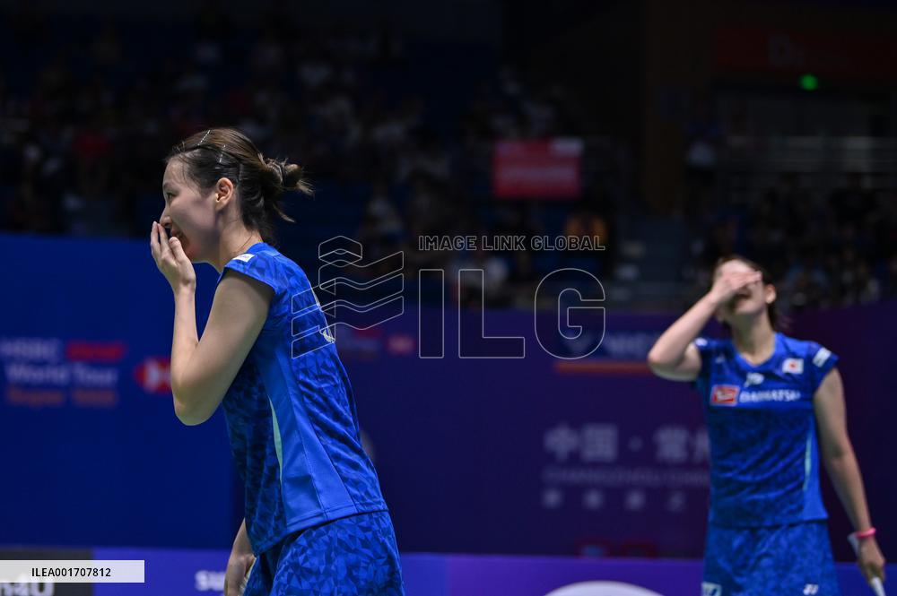 (SP)CHINA-CHANGZHOU-BADMINTON-CHINA OPEN 2023-WOMEN'S DOUBLES (CN)