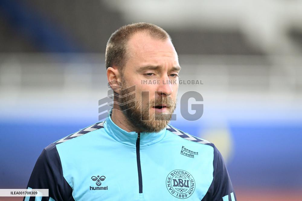 UEFA Euro 2024 qualifiers - Team Denmark practice session