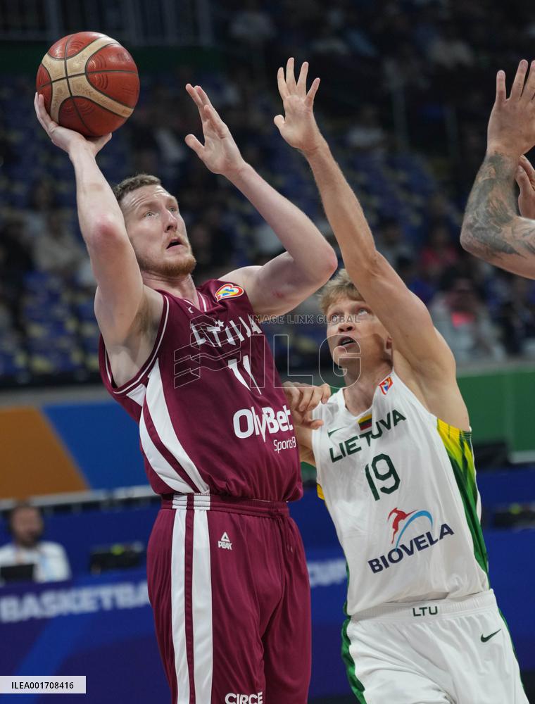 (SP)PHILIPPINES-MANILA-BASKETBALL-FIBA WORLD CUP-CLASSIFICATION GAMES 5-6-LAT VS LTU