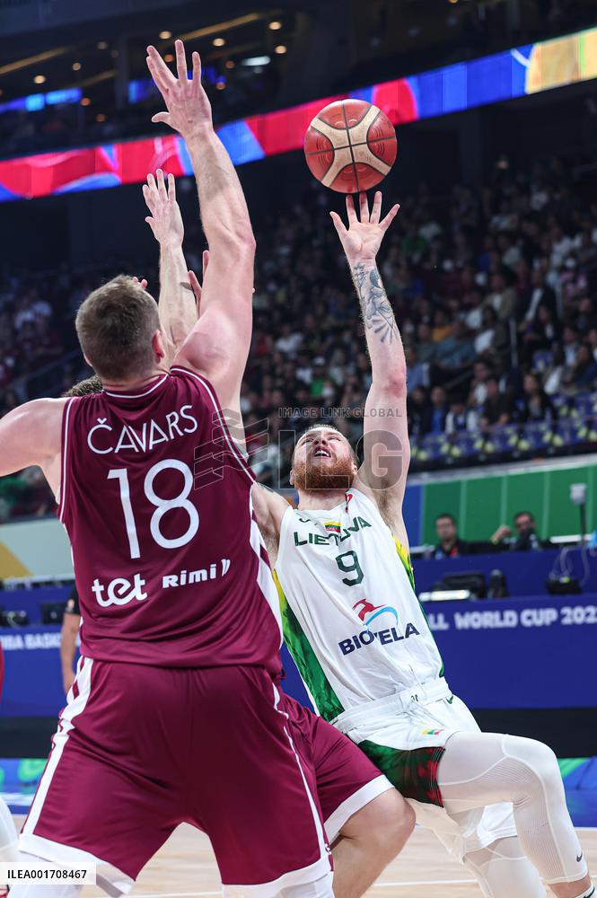 (SP)PHILIPPINES-MANILA-BASKETBALL-FIBA WORLD CUP-CLASSIFICATION GAMES 5-6-LAT VS LTU