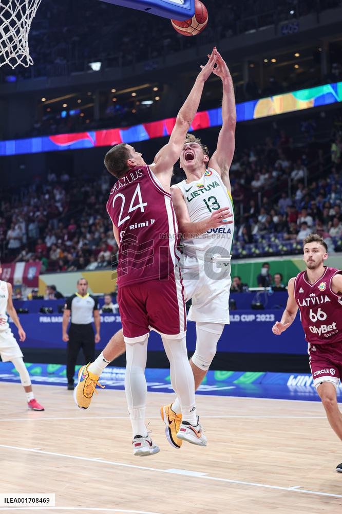 (SP)PHILIPPINES-MANILA-BASKETBALL-FIBA WORLD CUP-CLASSIFICATION GAMES 5-6-LAT VS LTU
