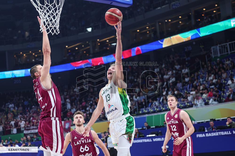 (SP)PHILIPPINES-MANILA-BASKETBALL-FIBA WORLD CUP-CLASSIFICATION GAMES 5-6-LAT VS LTU