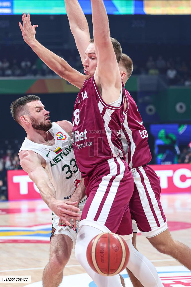 (SP)PHILIPPINES-MANILA-BASKETBALL-FIBA WORLD CUP-CLASSIFICATION GAMES 5-6-LAT VS LTU