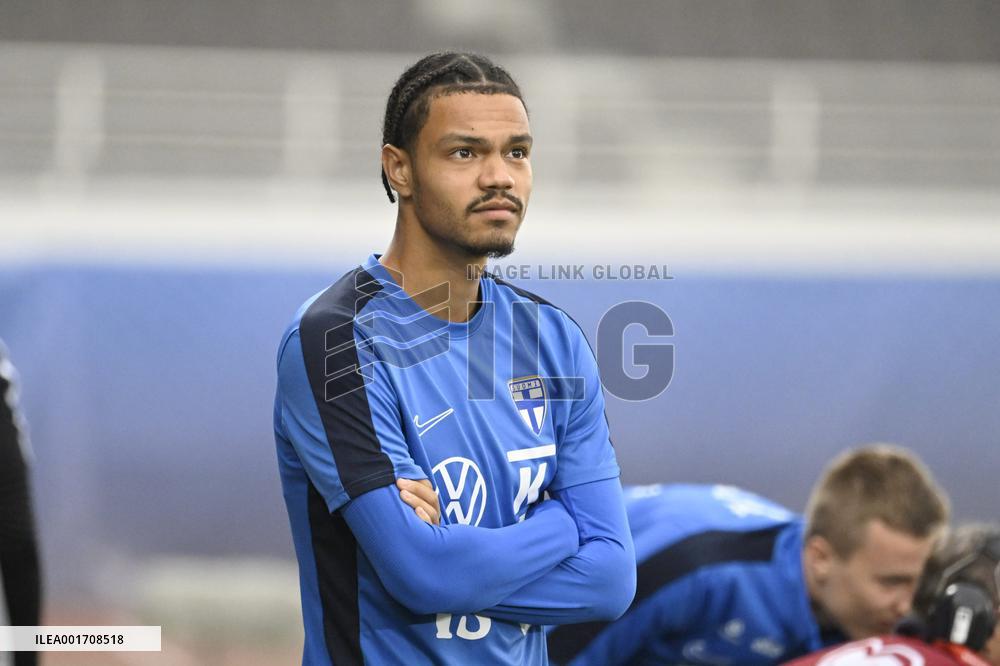 UEFA Euro 2024 qualifiers - Team Finland practice session
