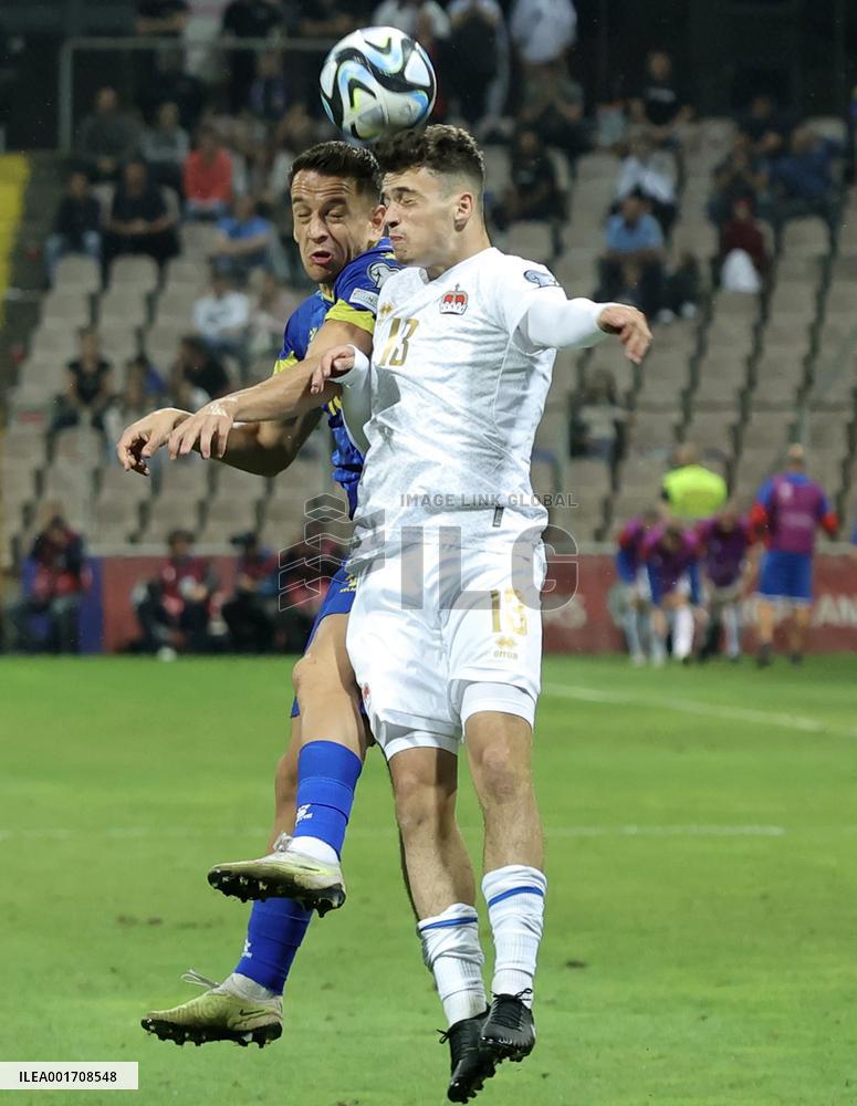 (SP)BOSNIA AND HERZEGOVINA-ZENICA-FOOTBALL-EURO 2024-QUALIFIERS