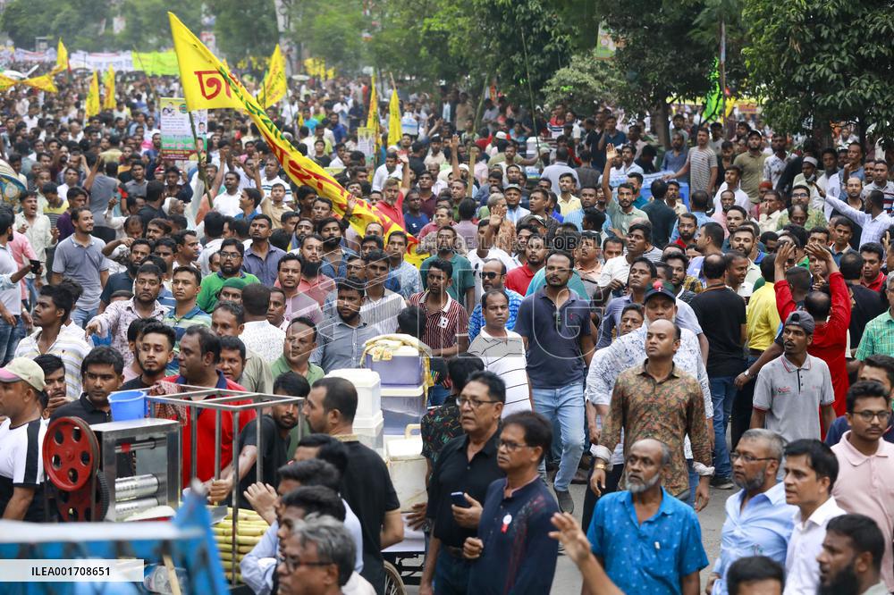 BNP Supporters Protest - Dhaka