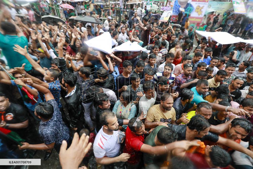 BNP Supporters Protest - Dhaka
