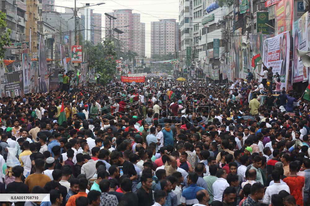 BNP Supporters Protest - Dhaka