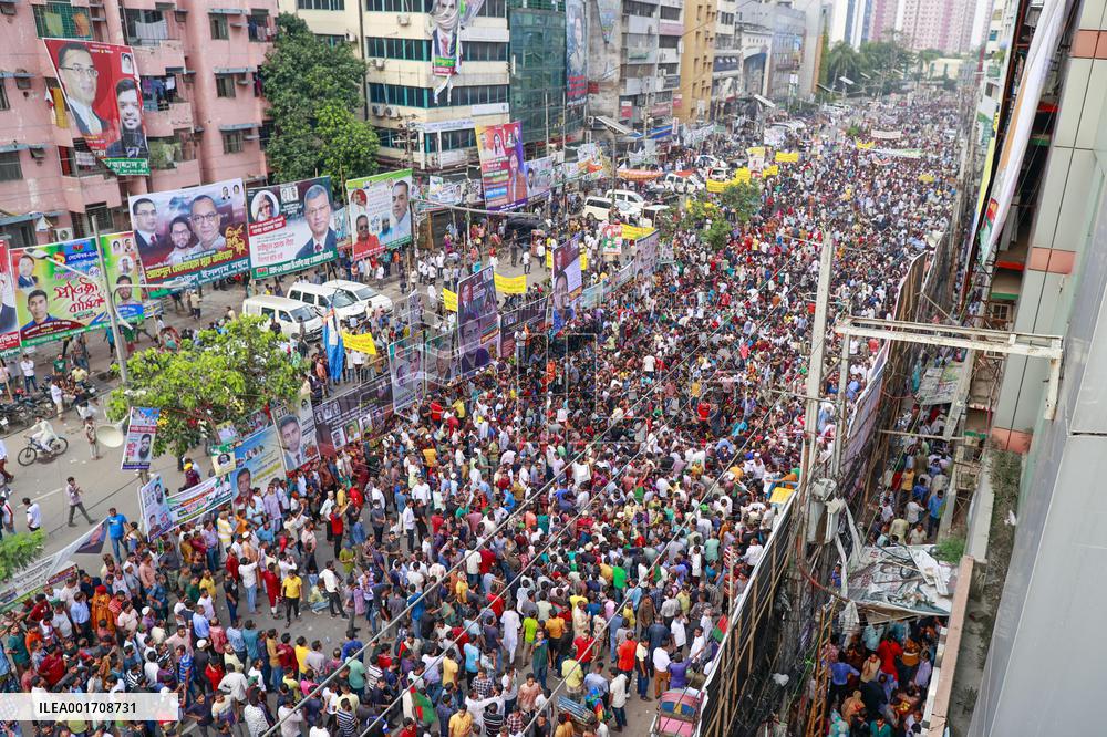 Preparations For President Macron's Visit - Dhaka