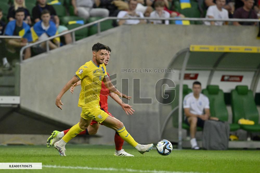 Ukraine 1-1 England in EURO 2024 qualifier in Wroclaw
