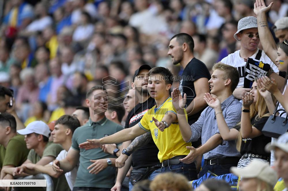 Ukraine 1-1 England in EURO 2024 qualifier in Wroclaw