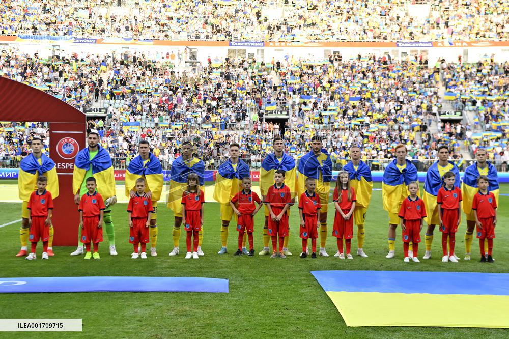 Ukraine 1-1 England in EURO 2024 qualifier in Wroclaw