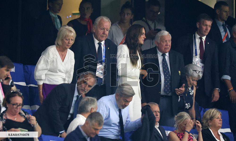 Rugby World Cup - Princess Of Wales Attends England v Argentina