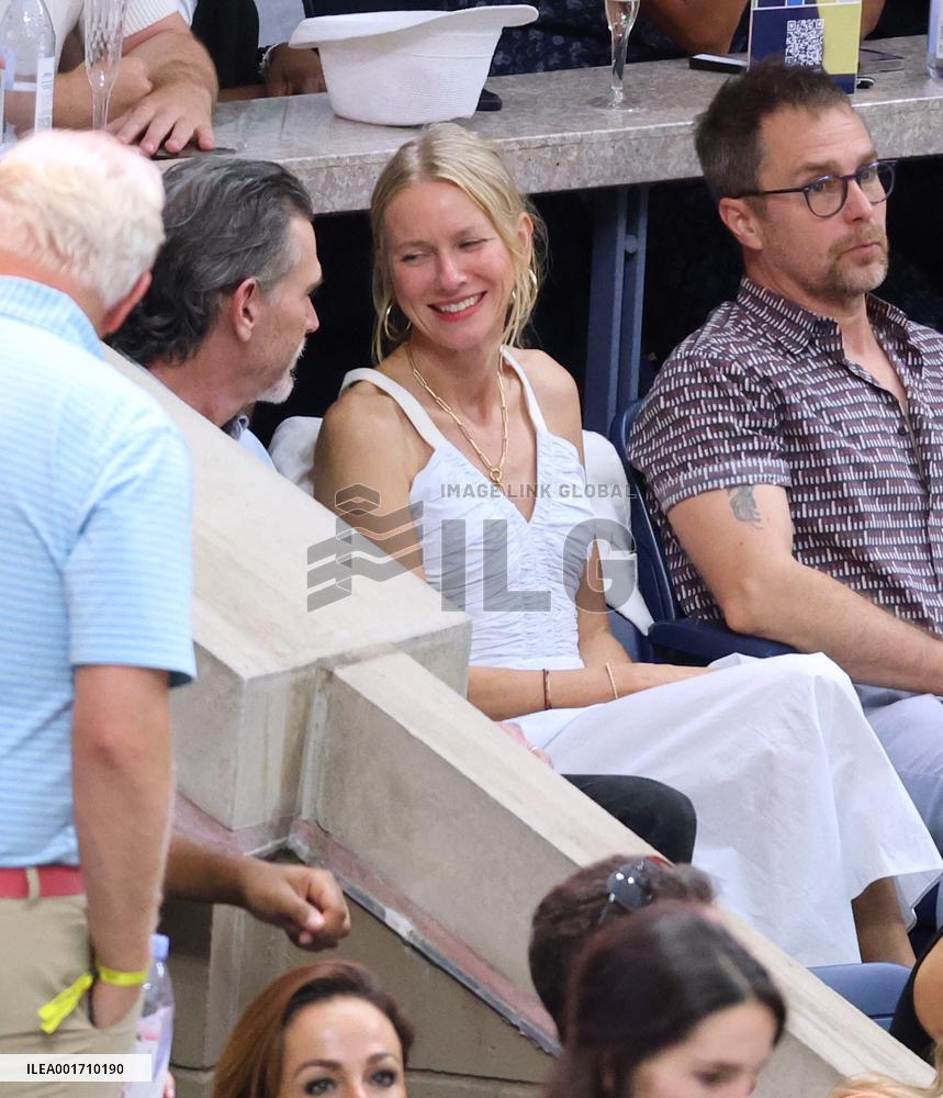 Naomi Watts Attends US Open - NYC