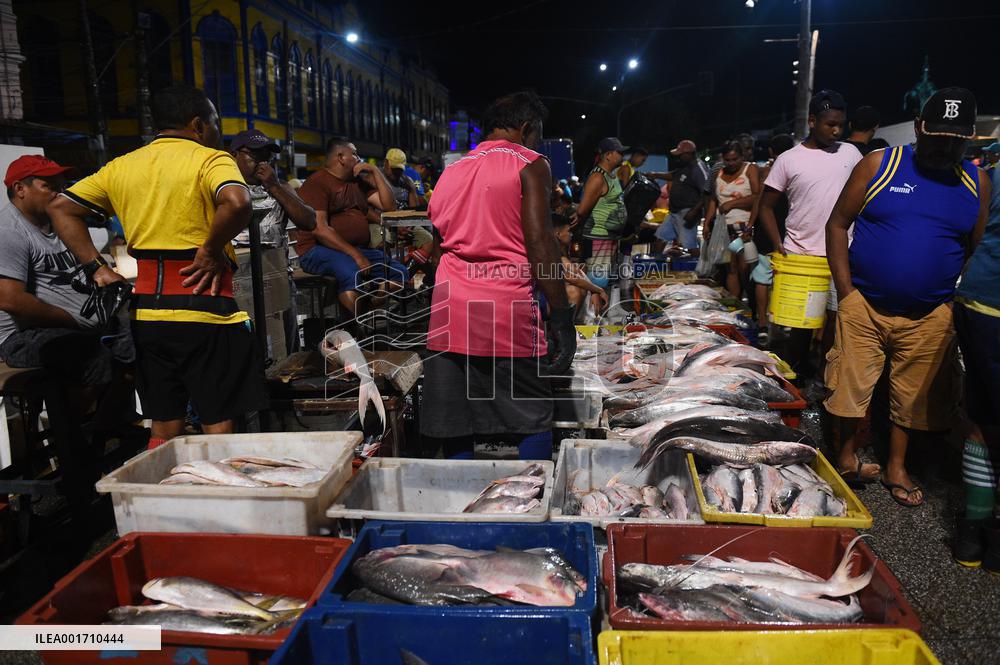 BRAZIL-BELEM-FISH MARKET