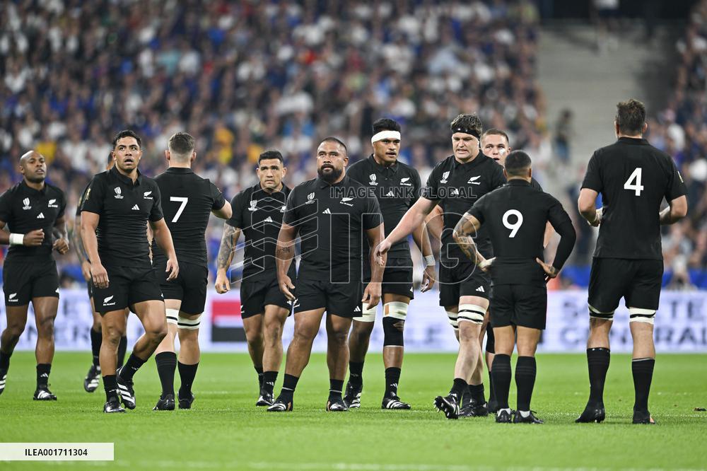 Rugby World Cup - France Defeat New Zealand In The Opening Game