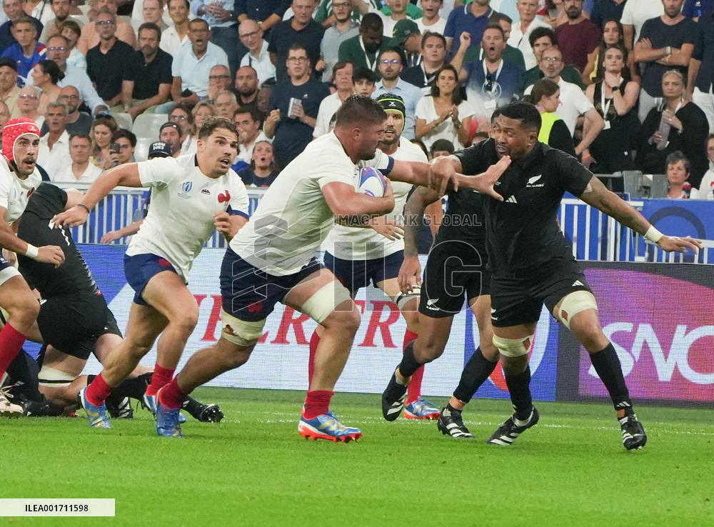 Rugby World Cup - France Defeat New Zealand In The Opening Game