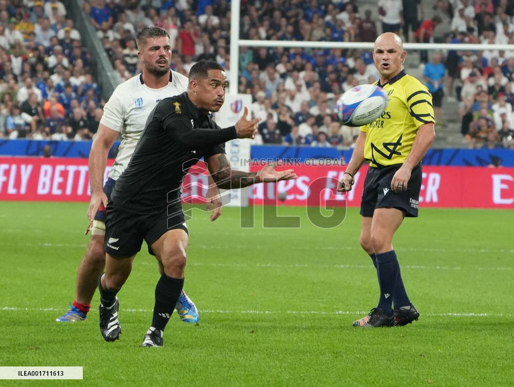 Rugby World Cup - France Defeat New Zealand In The Opening Game