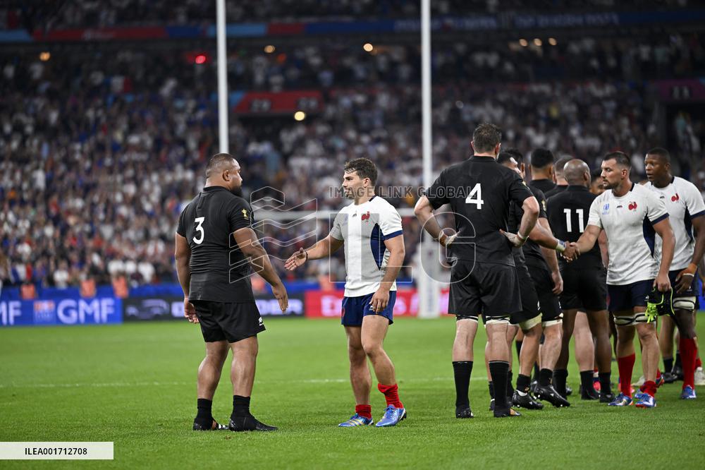 Rugby World Cup - France Defeat New Zealand In The Opening Game