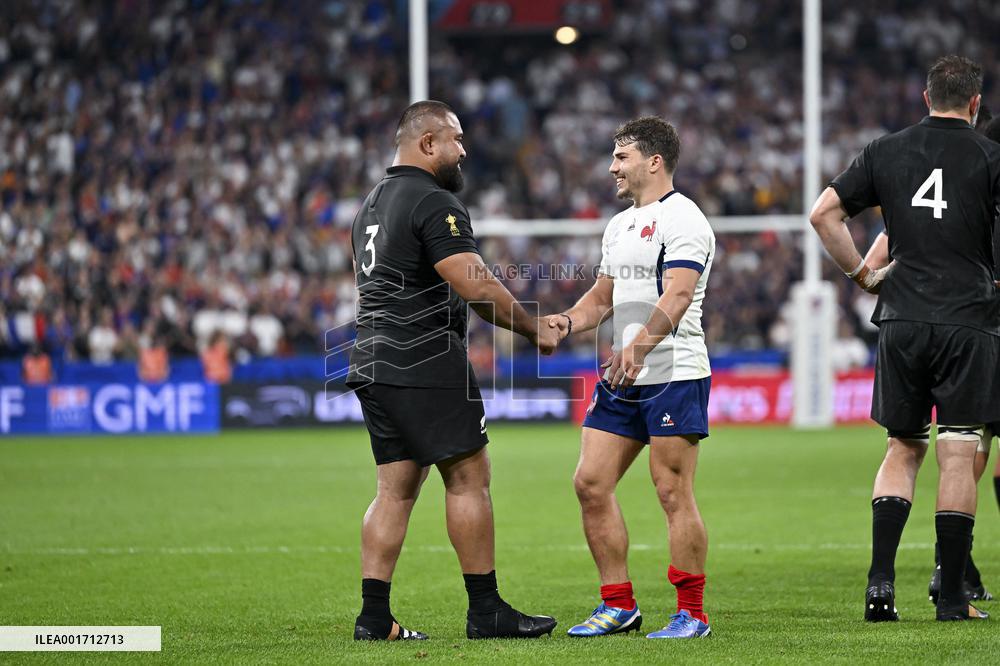 Rugby World Cup - France Defeat New Zealand In The Opening Game