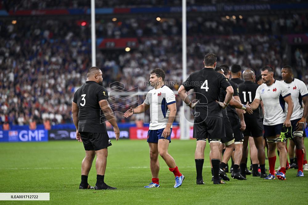 Rugby World Cup - France Defeat New Zealand In The Opening Game