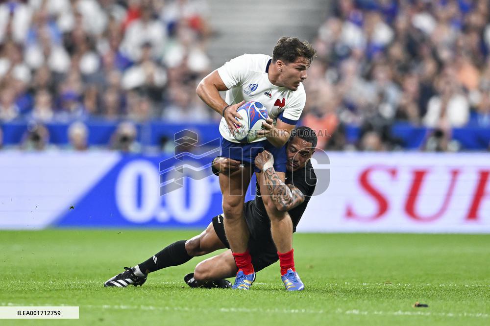 Rugby World Cup - France Defeat New Zealand In The Opening Game