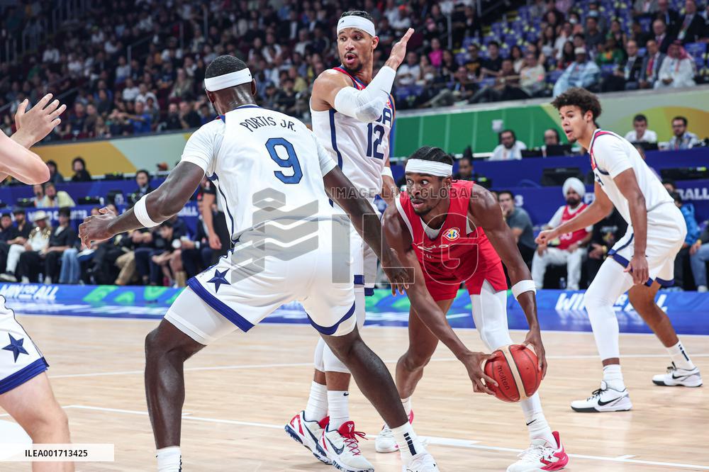 (SP)PHILIPPINES-MANILA-BASKETBALL-FIBA WORLD CUP-3RD PLACE GAME-USA VS CAN