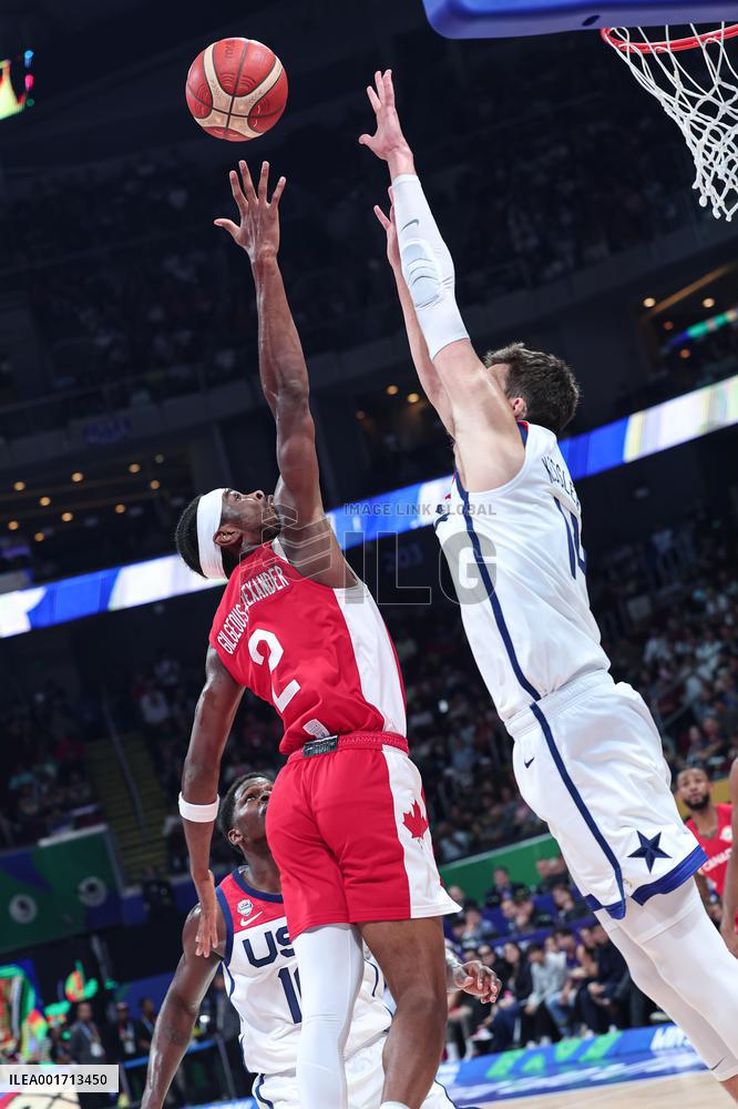 (SP)PHILIPPINES-MANILA-BASKETBALL-FIBA WORLD CUP-3RD PLACE GAME-USA VS CAN