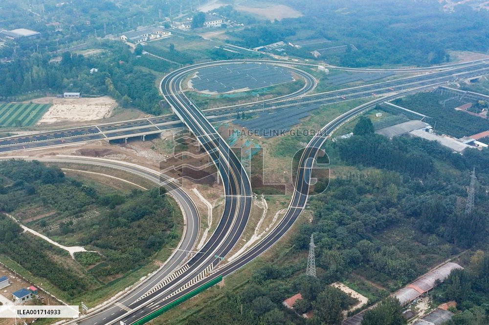 The First Zero-carbon Expressway Jinan-Weifang Under Construction in China
