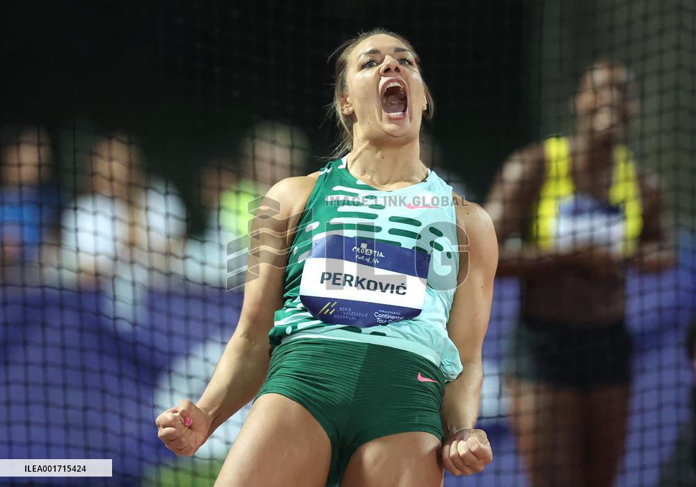 (SP)CROATIA-ZAGREB-ATHLETICS-CONTINENTAL TOUR