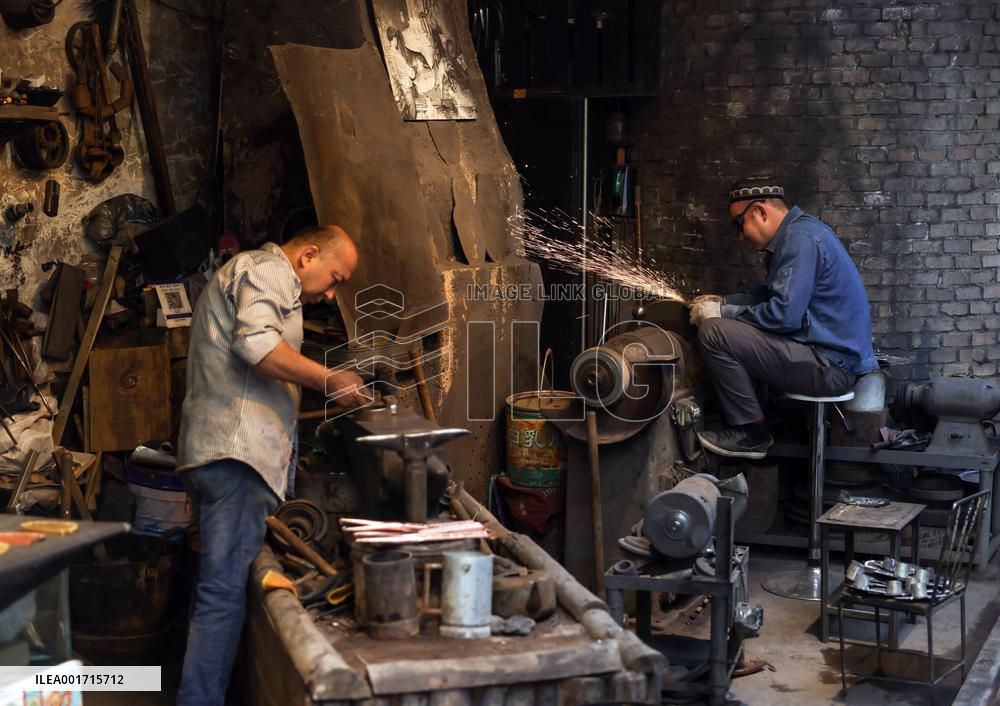 CHINA-XINJIANG-KASHGAR-ANCIENT CITY-LIFE (CN)