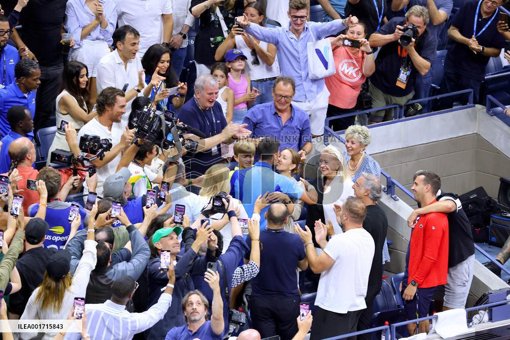 US Open - Djokovic Wins 24th Grand Slam Title - Pierre